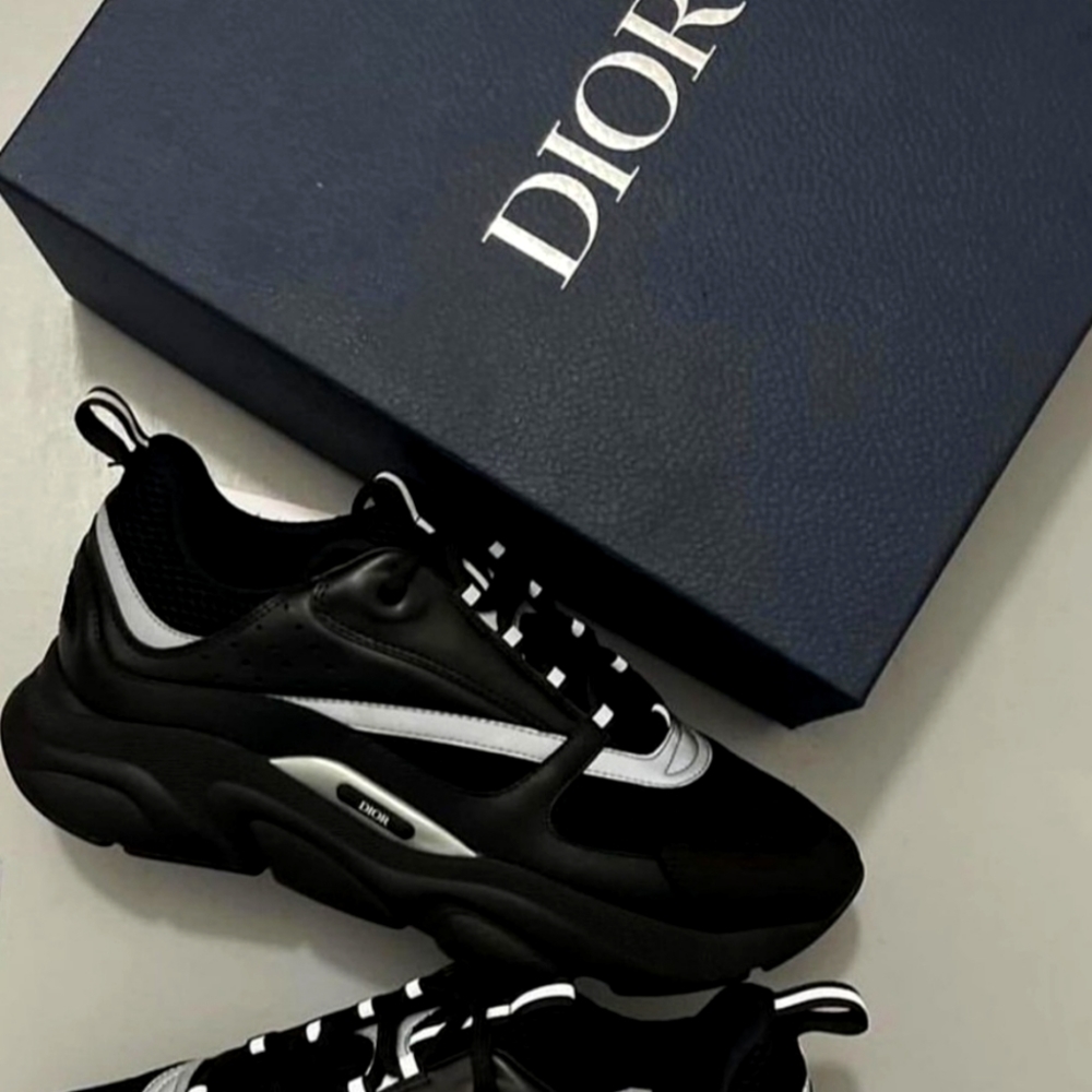 Christian Dior D22 BLACK silver